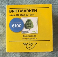 1 Boxen &Ouml;sterreich G&uuml;ltige Frankaturware Briefmarken 100 St&uuml;ick zu 1 Euro