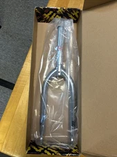 Bmx Fork Rant 18” Inch Twin Peaks Chrome 3/8 Axle 1 1/8 Steerer New Free Ship