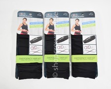 3 SCUNCI Everyday & Active Emergency Hair Kits - Active Fanny Pack -BLACK