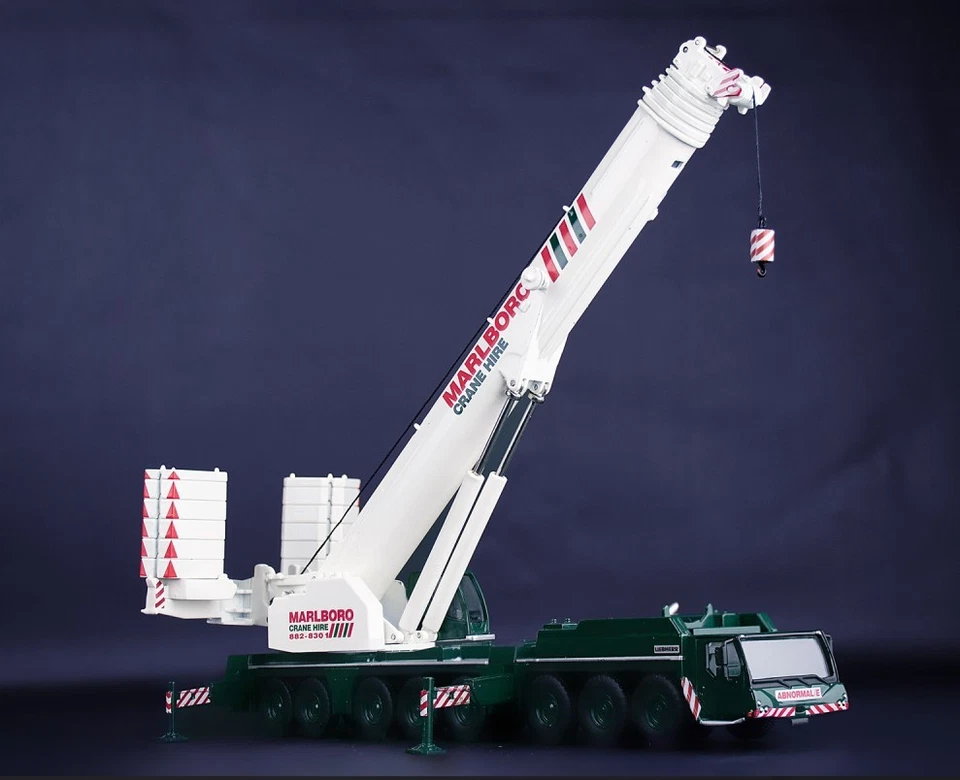 IMC MODELS, LIEBHERR LTM1450-8.1 MALBORO NOLEGGIO GRU, 1/87, IMC32-0161 - Immagine 3 di 4
