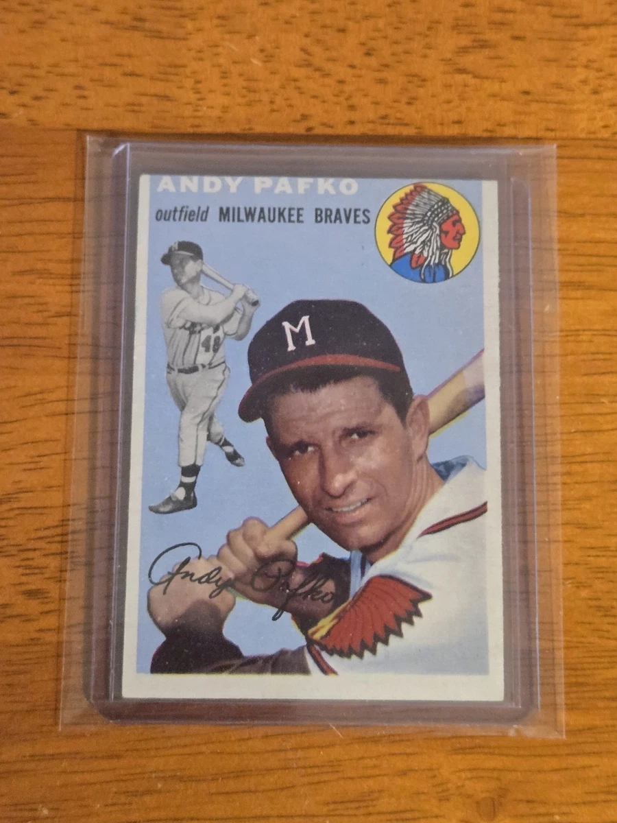 ゲームセンター・ゲームカード ANDY PAFKO 1956 TOPPS #312 PSA 8(OC) スーパーセール 1956 PAFKO ANDY ゲームセンター・ゲームカード TOPPS