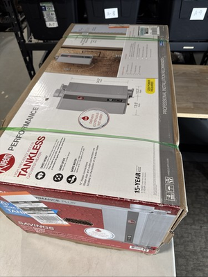 #ad Rheem Performance Plus Indoor Natural Gas Tankless Water Heater ECO160DVLN 3 NEW $599.95