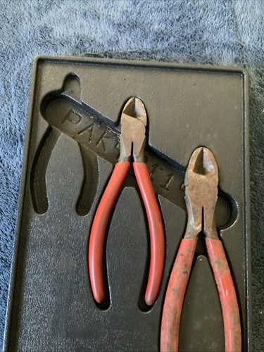 Snap On 2pc Pliers Set…..with Tray…..see Pics… - Bild 2 von 4