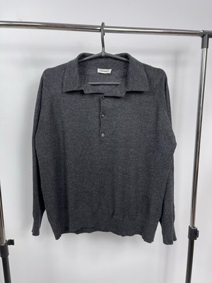 Nanushka Sweater Knit Color Grey Size M Luxury Jumper 100% Superfine Merino Wool