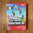 Wii Super Mario Bros.  Manual Included Multiplayer