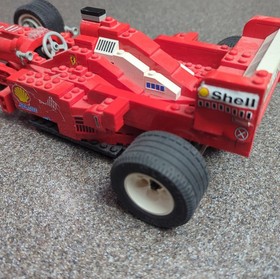Vintage LEGO 1998 Model Team 2556 F1 Ferrari Formula Racing Car