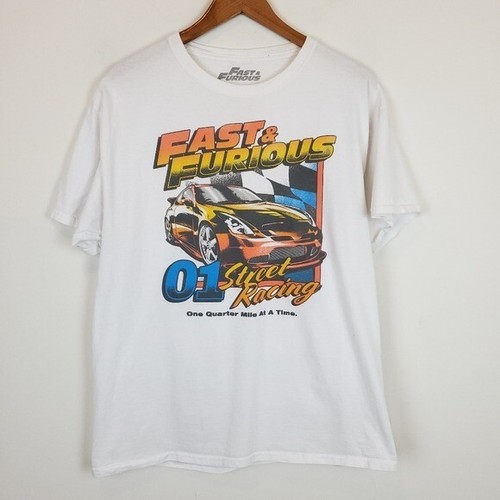 fast and furious shirt white