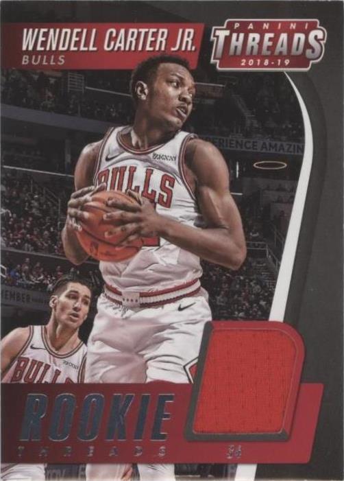 2018-19 Panini Threads - Wendell Carter Jr. #RT-WC - 1 of 2