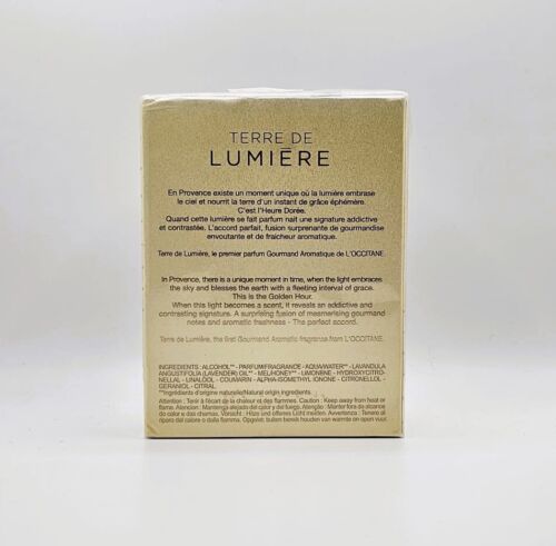 L'Occitane Terre de Lumiere Eau de Parfum Spray for women 50 ML-. 1,7 Fl.Oz. - Foto 4 di 6
