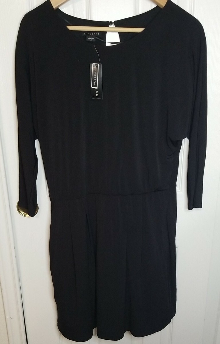 black jersey slip dress Black Jersey Slip Dress - Women's Black Dresses