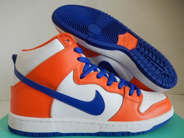 nike sb dunk high orange