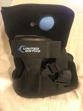 United Ortho Short Air Cam Walker Fracture Boot, Small, Black