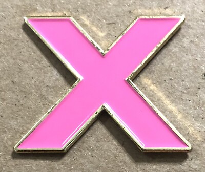 Vintage Shore Excursion Mark X Gold Tone Metal & Enamel Lapel Pin
