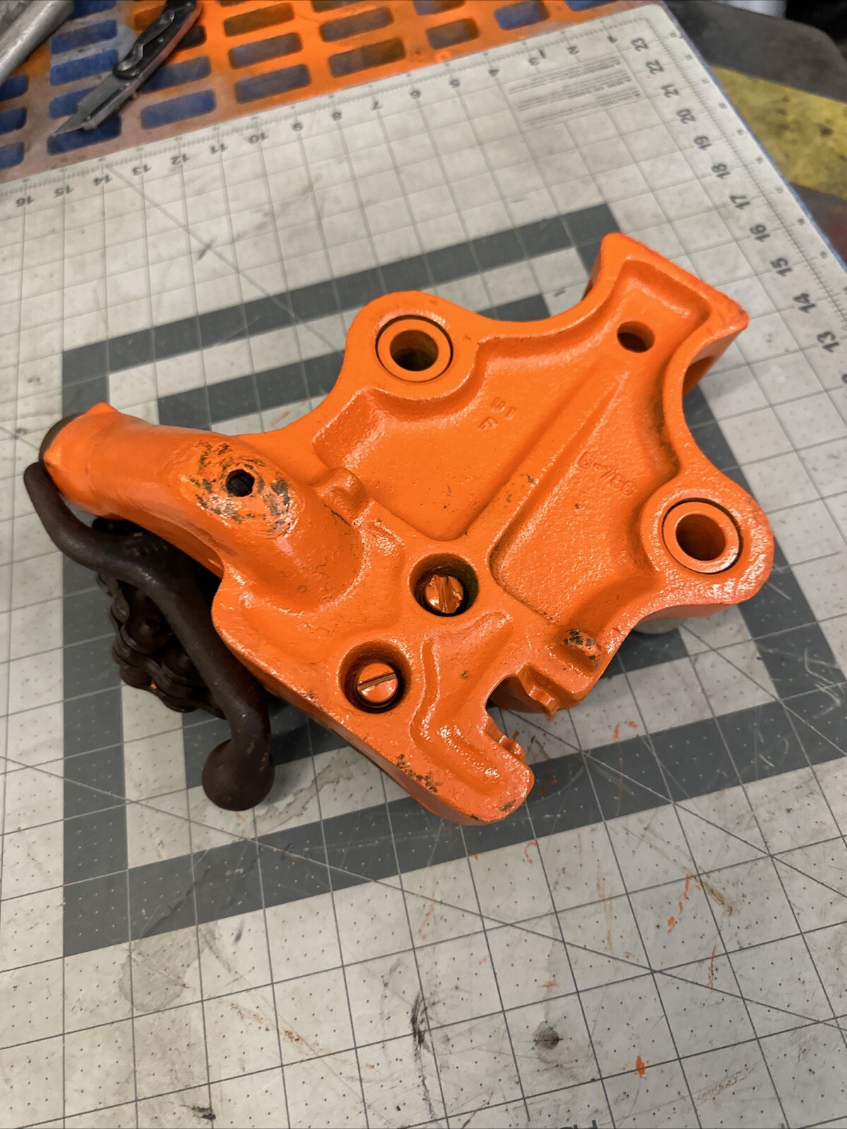 RIDGID BC-410 TOP SCREW BENCH CHAIN VICE 1/8”- 4 INCH (bb3