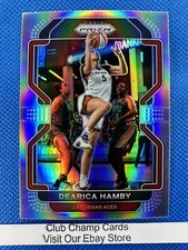 2022 #15 Dearica Hamby WNBA Panini Prizm Basketball Silver Prizm Aces