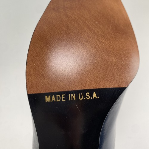 VTG 80s Selby Shoes Leather Spectator Pumps Womens 8 4A NOS Never Worn in Box - Picture 14 of 15