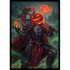 The Pumpkin King - Yugioh Size - 100 Smooth Matte TCG Card Sleeves