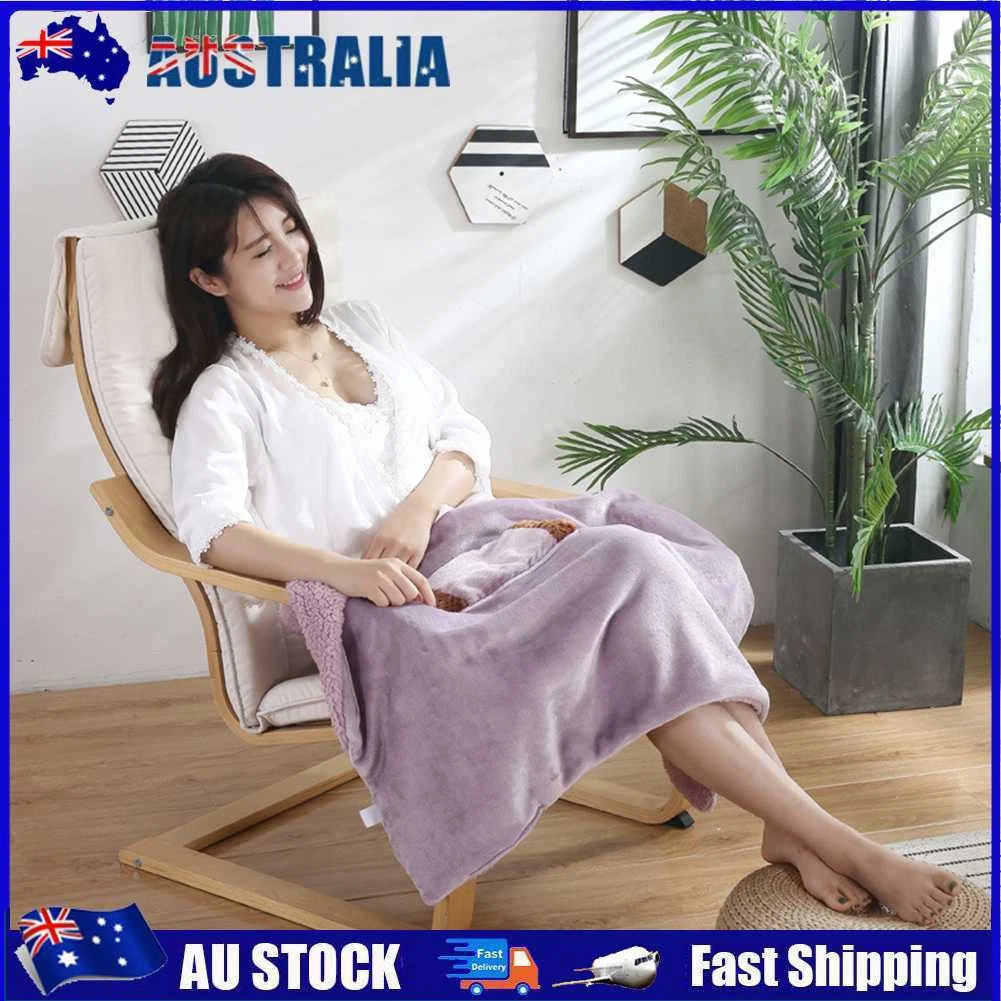 AU 5V Electric Blankets Multifunctional Electric Heating Blanket for Body  (Pink) | eBay