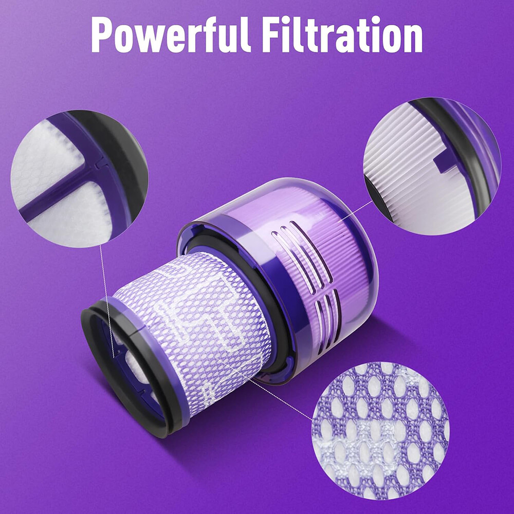 1 Pack V11 Vacuum Filters Replacement Fit for Dyson V11 Animal Torque Drive Comp