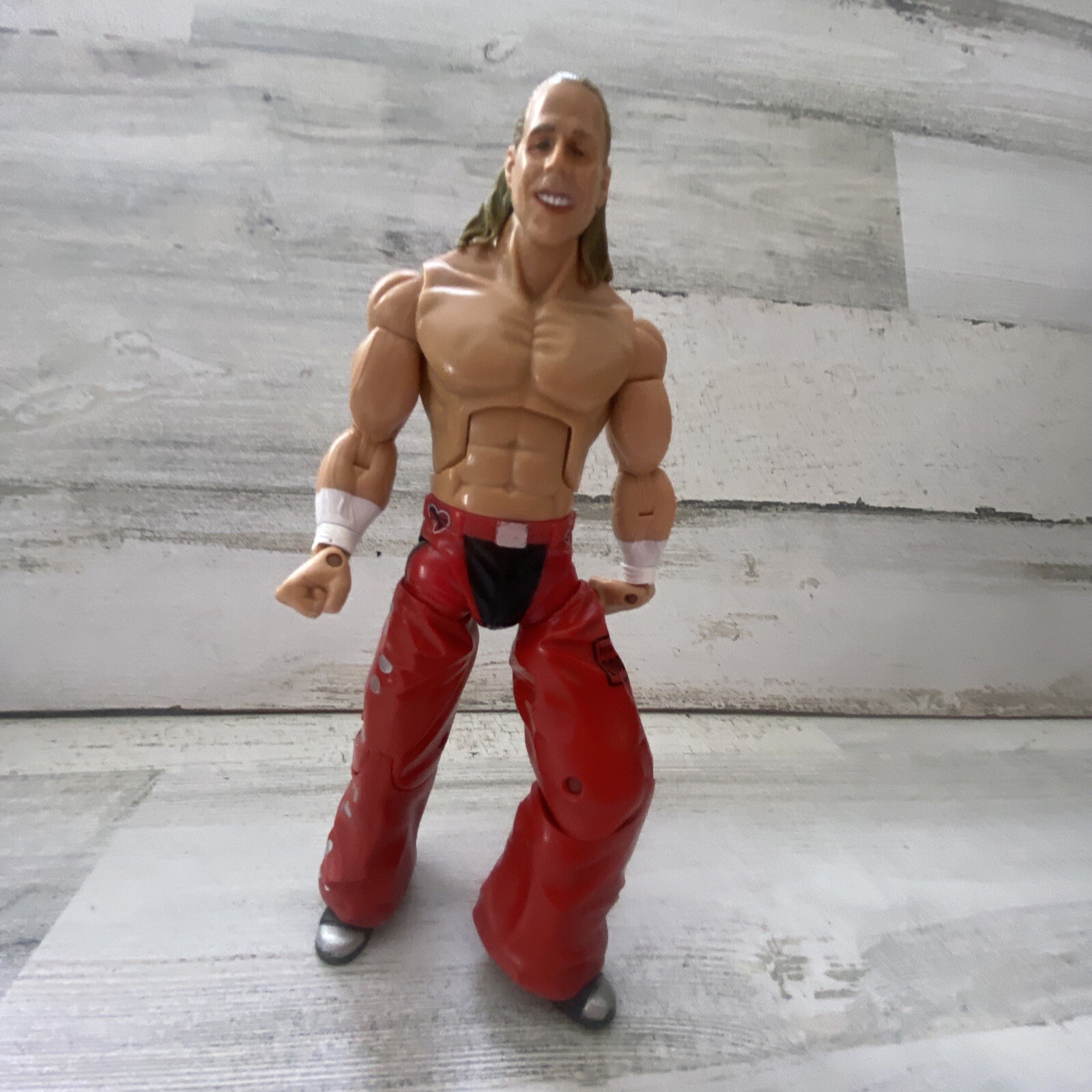 2005 Jakks Pacific Deluxe Ruthless Aggression Shawn Michaels 7.5" Figure WWE