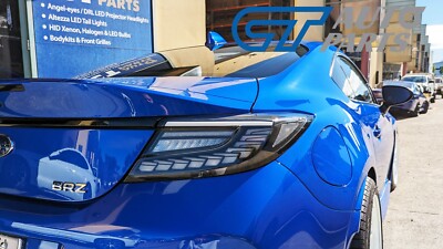 V3 Black LED Dynamic Tail lights for 2022+ Toyota 86 GR86 Subaru BRZ taillights