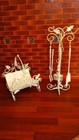 Fireplace Accessories Log Holder Firepoker Holder Fireplace Tool Set