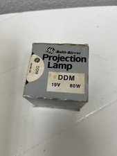 GE Multi-Mirror Projector Bulb DDM 80 watt 19 Volt New Old Stock