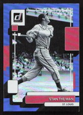 2022 Donruss Stan Musial Holo Blue #223b Stan the Man Variation Card