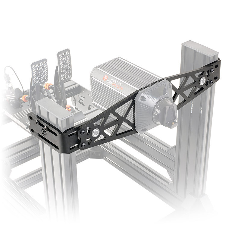 Asetek SimSports Mounting bracket Black Steel Bracket 1 40-022-0022004