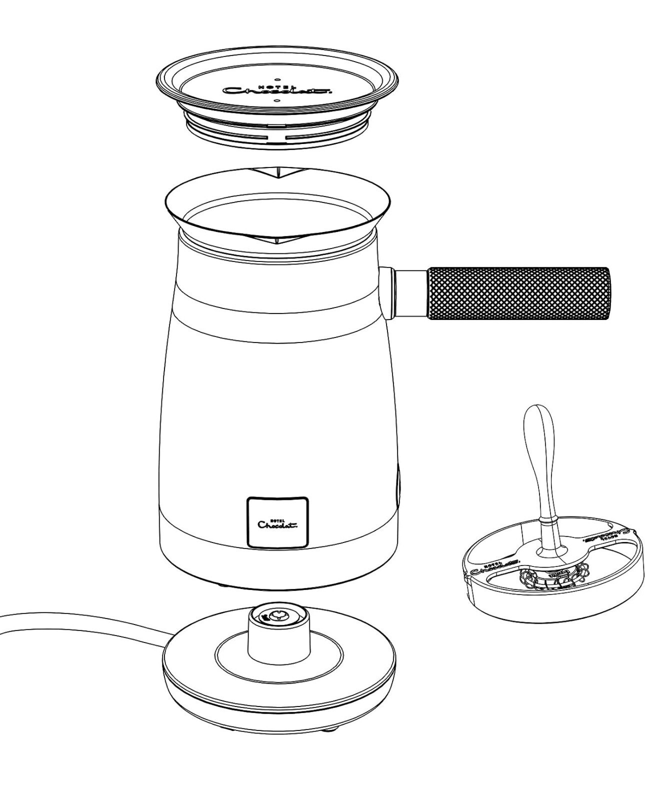 Hotel Chocolat Velvetiser Hot Chocolate Maker With Sachets Perfect Gift