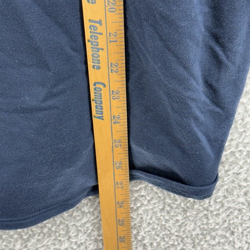 T-shirt Ava James donna 1X blu manica lunga casual logo da sogno per tutti i giorni - Foto 6 di 8