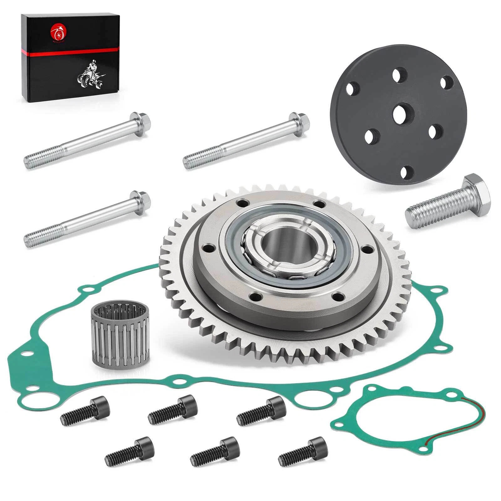 Flywheel Puller Heavy Duty Starter Clutch Gear Kit For Yamaha YFM 660R Raptor