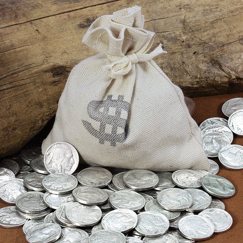 20x Buffalo Nickels Half Roll P D S 1913-1938 Indian 5 Cent AG-AU US Type Mi - Picture 2 of 9