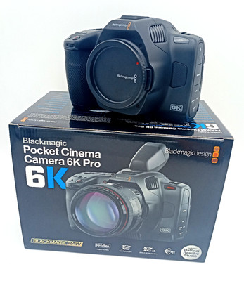 Blackmagic Pocket Cinema Camera 6K Pro - direkt vom Blackmagic Fachhändler!