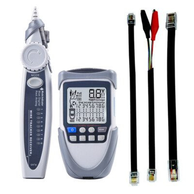 Ethernet Digital Network Tester Electric Wire Tracer Accuracy Multimeter