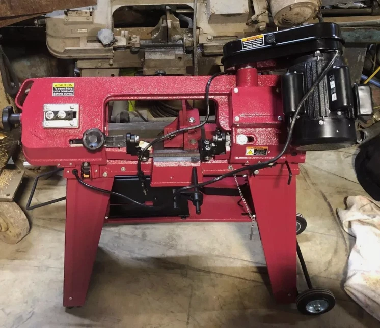 Metal Cutting Band Saw 3-Speed 1HP 4" x 6" Horizontal Vertical Power Bandsaw NEW - Image 4 of 4