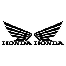2x Custom Wings Decal Vinyl Sticker For Honda Racing Cars Atvs Mx Truck