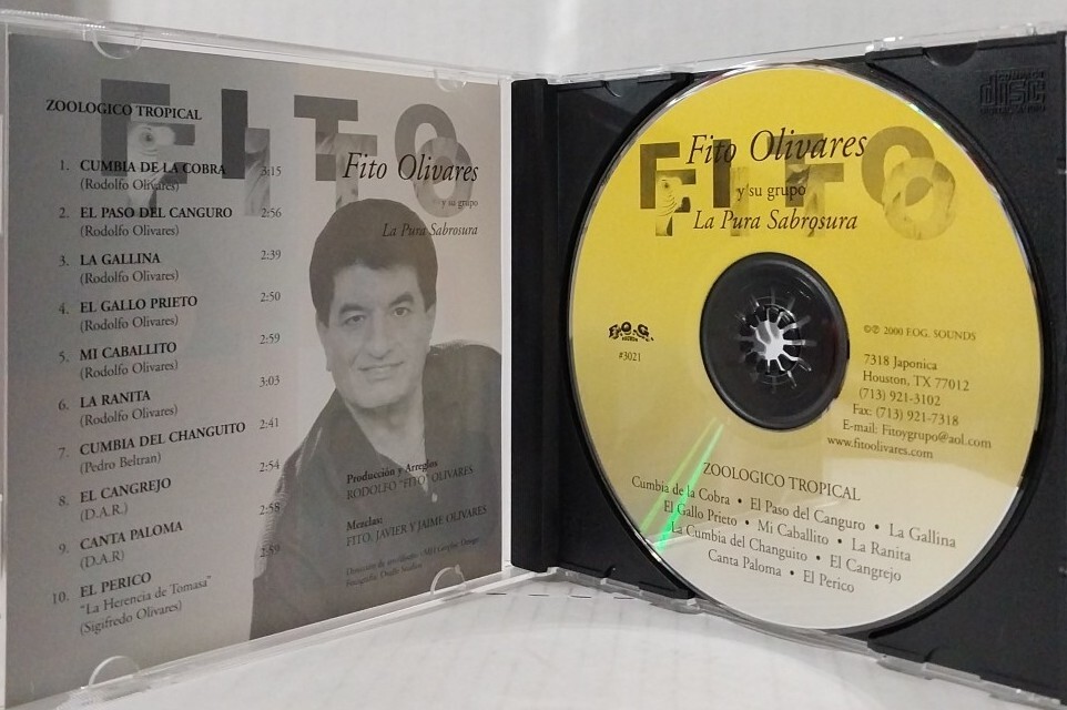 Fito Olivares Zoologico Tropical (CD LN 689123302125) 689123302125