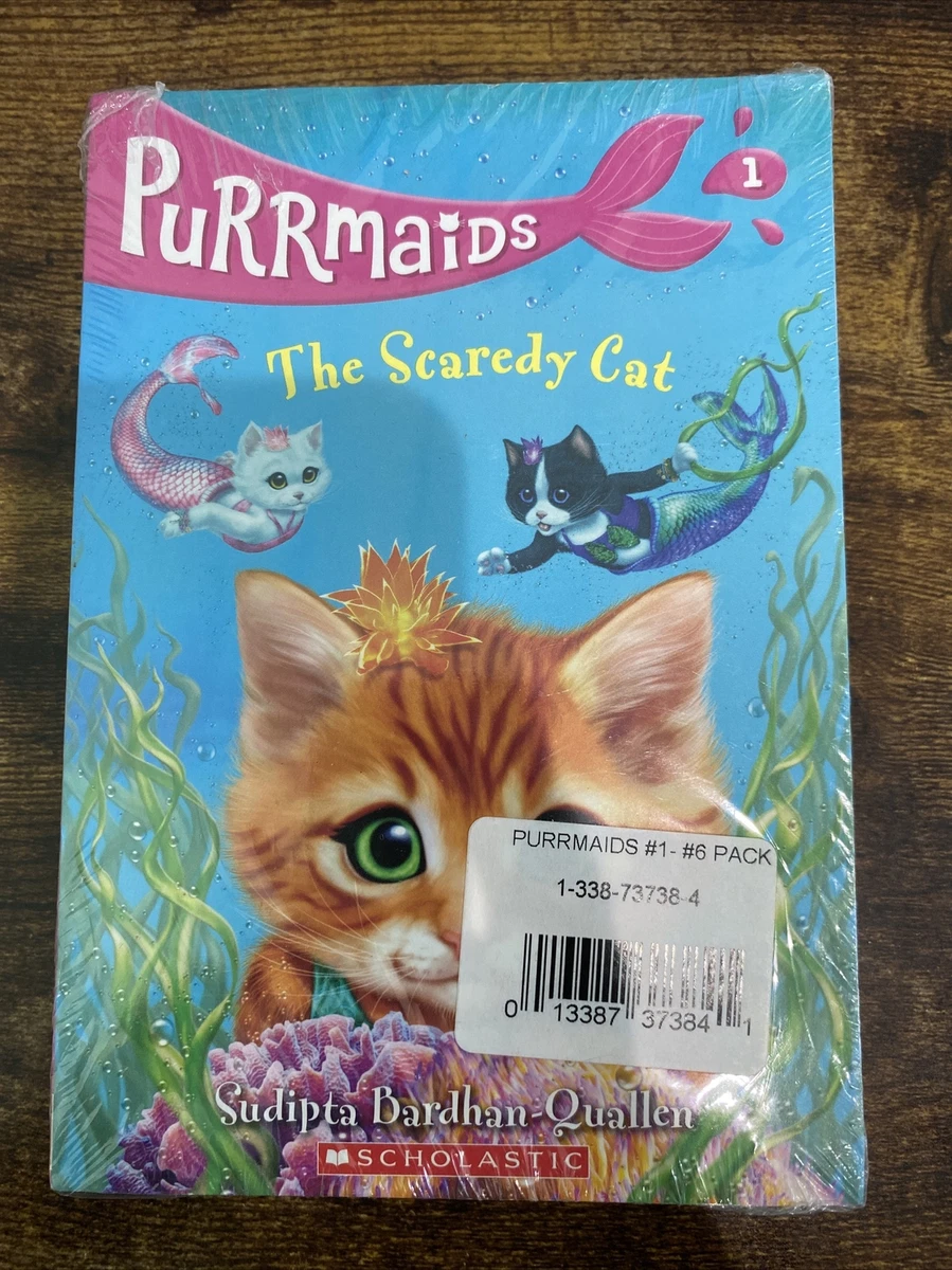 The Scaredy Cat (Purrmaids Book) - by Sudipta Bardhan-Quallen (Paperback) (Hardcover)