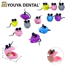 100Pcs 3D Baby Tooth Box Organizer Milk Teeth Storage First Tooth Keepsake Case