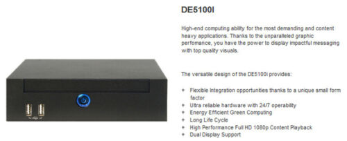 Mini Ordenador AOPEN DE5100i Con i3 Intel CPU 4GB RAM 320GB SATA USB 3.0 RS-232 - Picture 5 of 5