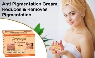 Gorgesqin Anti-Pigmeentation Cream Reduce & Removes Pigmerntation in 7 Days 10gm