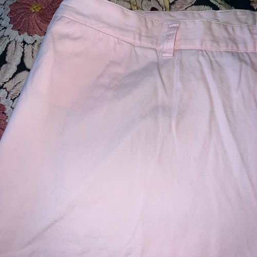 ORVIS Men's 100% Cotton Twill Chino Casual Shorts Pink Size 42 Inseam 7.5" EUC - 第 3/6 張圖片