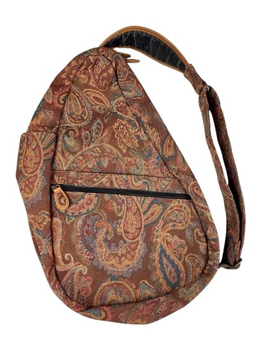 Vintage LL Bean Maine Leather And Cotton Canvas Rucksack Vintage LL Bean Maine Rucksack Backpack Brown Canvas Leather  main image 4