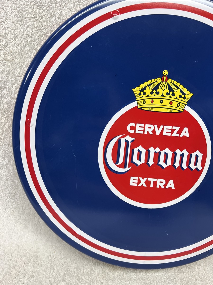 CORONA EXTRA VICTORIA METAL BEER MODELO CERVEZA SERVING TRAY 13