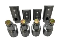 Fits Polaris RZR PRO R 4 Seat Roll Cage Bungs 1-3/4" Tubing with 1/2-13 Hardware