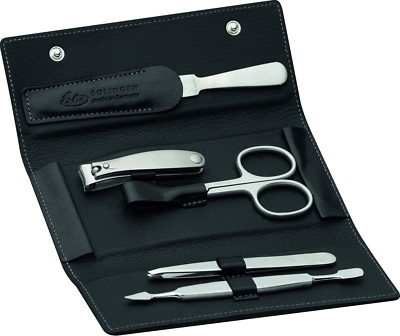 5-Pc Manicure Set Series STONE BECKER-MANICURE Erbe Solingen INOX Nail Clipper
