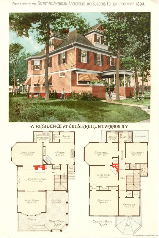 Mt. Vernon, N. Y. -  Scientific American Architects and Builders Edition - 1894