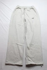 Cesa Unisex Adults Drawstring Pocket Jogger EJ1 Grey Melange Small NWT 