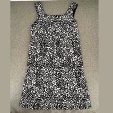 Liz Lange Maternity For Target Dress XXL Elegant Party Metallic Silver & Black.